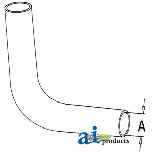 A-D8NN8260BB Radiator Hose, Upper