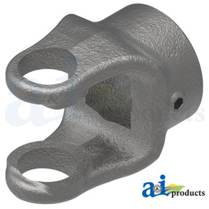 A-804-0616 Square Bore Implement Yoke 1" (w/ Set Screw)
