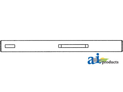 A-H135713 Shaft, Upper Clean Grain Elevator