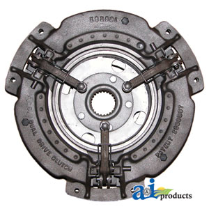 A-110785-3 Pressure Plate: 11", 3 forged levers, w/ PTO disc, (Original Spicer/ Auburn)