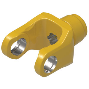 A-101-7006 Tractor Yoke, 1 3/8" - 6 Spline w/ SSL