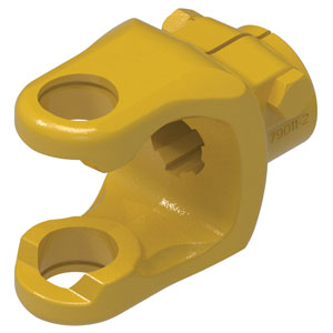 A-807-7906 Implement Yoke, 1 3/8" - 6 Spline w/ Clamp Bolt