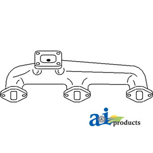 A-74007652 Manifold, Exhaust