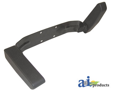 A-AR22BL Armrest Assembly, RH/LH & Bracket, BLK