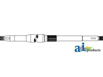 A-H202801 Shaft, Primary Jackshaft