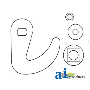 A-182367M2 Latch, Hood Handle