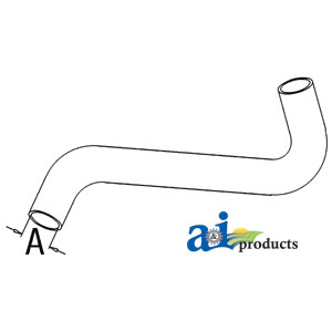 A-1424533M2 Radiator Hose, Bottom