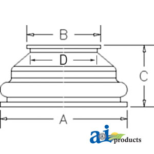 A-BT95 Tie Rod Boot