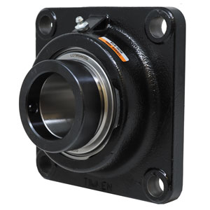 A-WGFZ33-P 4 Bolt Flanged Bearing W/ Lock Collar, Re-Lubricatable