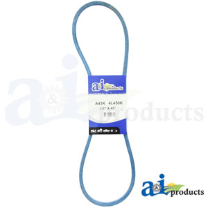 A-A43K Aramid Blue V-Belt (1/2" X 45" )
