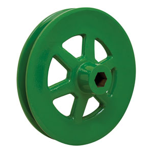 A-HXE38943 Pulley; Cutterbar Drive / Backshaft