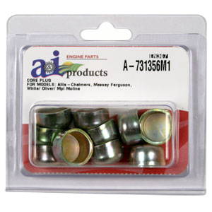 A-731356M1 Freeze Plug, Cylinder Block, 10 pack