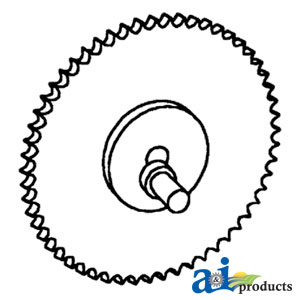 A-71189701 Sprocket Crank Assy., Shoe Drive (LH)