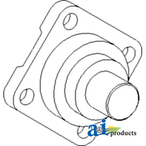 A-L112110 King Pin; MFWD Front Axle