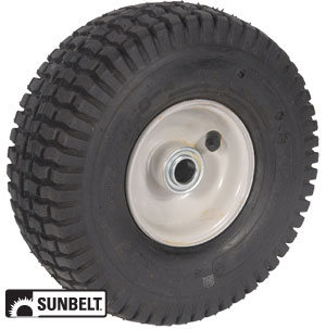 A-B1WL28 WHEEL-TURF, 4.1X3.5X4, TAN, FP