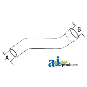 A-L58801 Radiator Hose, Upper