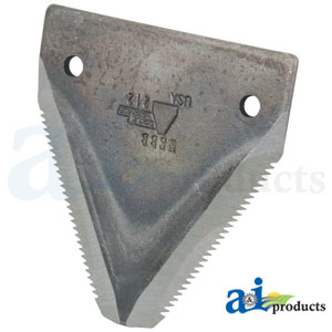 A-211-201 black 11ga under serrated