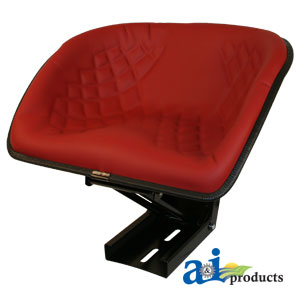 A-BS100RD Bucket Style Seat, RED