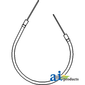 A-529001R1 Cable, Fuel Stop/ Shutoff