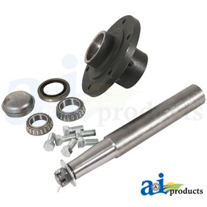 A-HS30006S6 Hub & Spindle Assy. (6 Bolt)