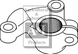 A-194567M92 Steering Shaft Arm, Center Lower