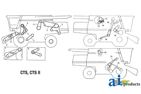 A-H165708 Belt, Stripper Beater