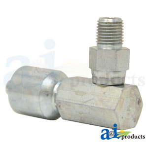 A-MPX90-06-04-K2 (HW-MPX90) Male NPTF - Pipe Swivel - 90°