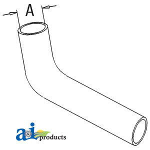 A-544130M2 Radiator Hose, Top