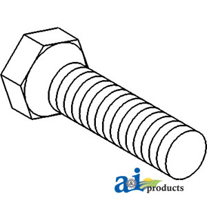A-K600875 Bolt, Front Wheel (10/Pk)