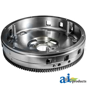 A-AR40565 Flywheel W/ Ring Gear & Pressure Plate Dowel Pins Installed