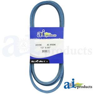 A-A93K Aramid Blue V-Belt (1/2" X 95" )