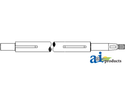 A-H161010 Shaft, Rear Beater