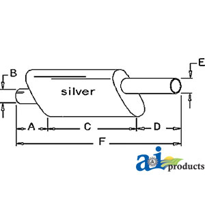 A-533924R1 Muffler