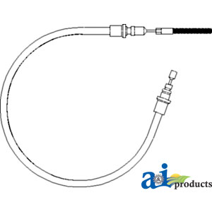 A-82016966 Cable; LH Hand Brake