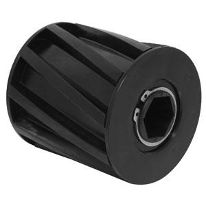 A-CRBLACK CONTINU-RATE METER ROLLER - BLACK