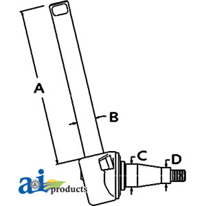 A-532966M92 Spindle (RH/LH)