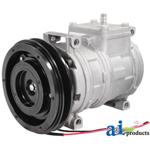 A-RE64024 Compressor, New, Denso Style w/ Clutch