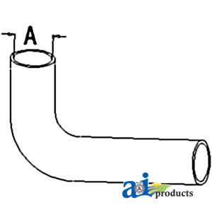 A-A141495 Radiator Hose, Upper