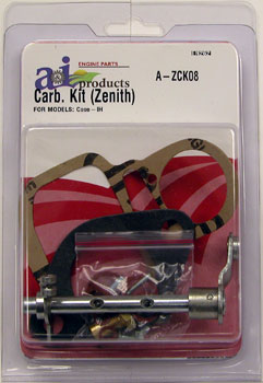A-ZCK08 Carburetor Kit, Basic (Zenith)