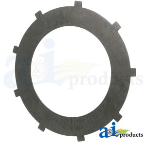 A-676833R1 Steering Clutch Disc: 10.78" OD, 9 external ears, steel