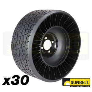 A-B178245TW4B 18x8.5N10 X-TWEEL TURF - 4LUG, BULK #30