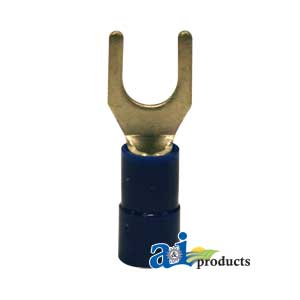 A-R15 Spade Terminal, Insulated, Wire Size 16-14, Stud Size #10, 10 Pk