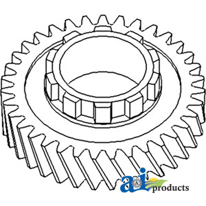 A-70232408 Gear, 2nd Mainshaft