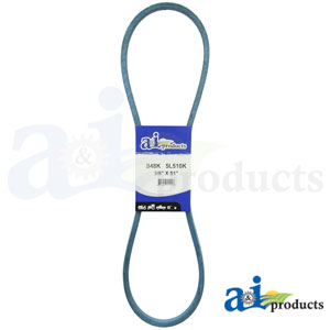 A-B48K Aramid Blue V-Belt (5/8" X 51" )