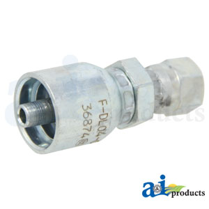 A-F-DL04-06-12-K2 Din Light 24 degree Seat Female Swivel with O-Ring