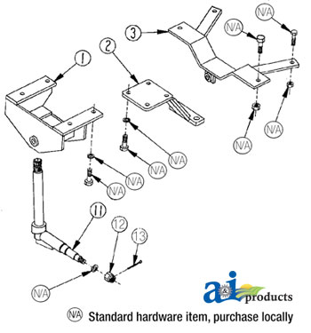 A-9617 Spindle, Heavy Duty; LH/RH
