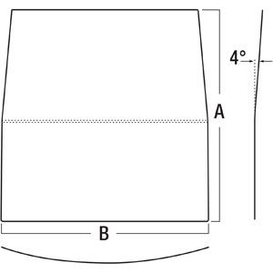 A-R537494 Glass, Windshield