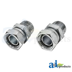 A-43D34 Straight Female NPT Swivel X Male NPT Adapter