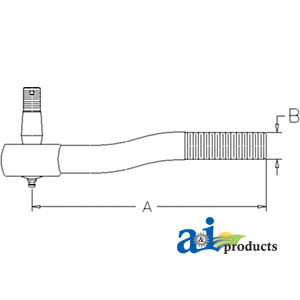 A-86507390 Tie Rod (LH)