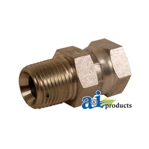 A-43D56 Straight Restrictor, Male NPT X Female NPSM Swivel Adapter
